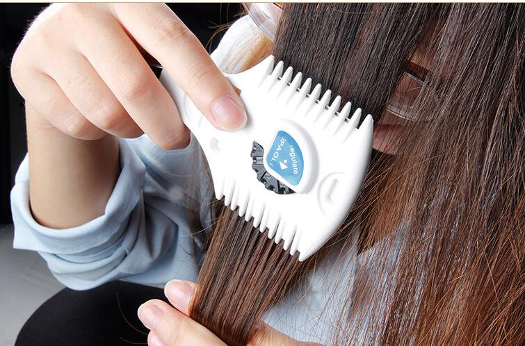 1Pcs Hair Trimmer Cutter Razor Comb Combo Calibration Blade Razor Barber Styling Hair Cutting Remover Unisex Manual Clipper