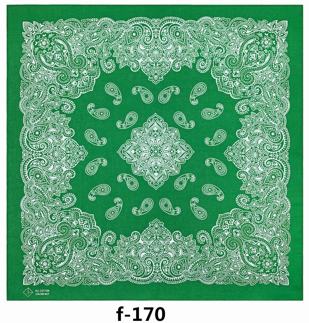 100% Katoen Koreaanse Mode Zwart Paisley Gedrukt Halsdoek Hip Hop Hoofddeksels/Haar Bandana Foulard Vierkante Sjaal Voor Vrouwen/mannen