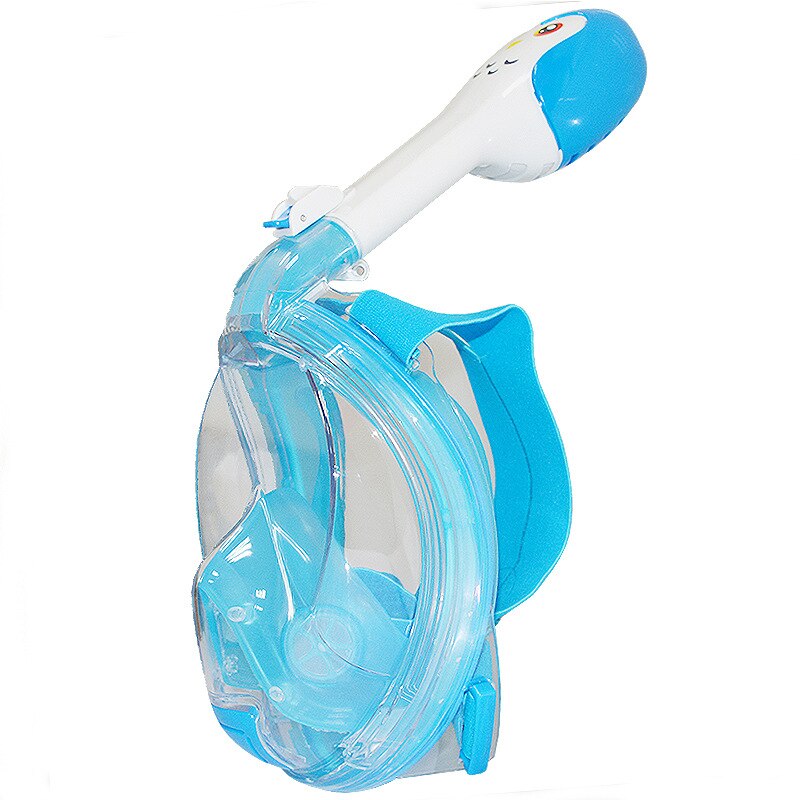 Dykkermaske for barn undervannsdykkermaske anti-tåke hel-tørr svømmemasker trygge vanntette snorkelmasker for barn