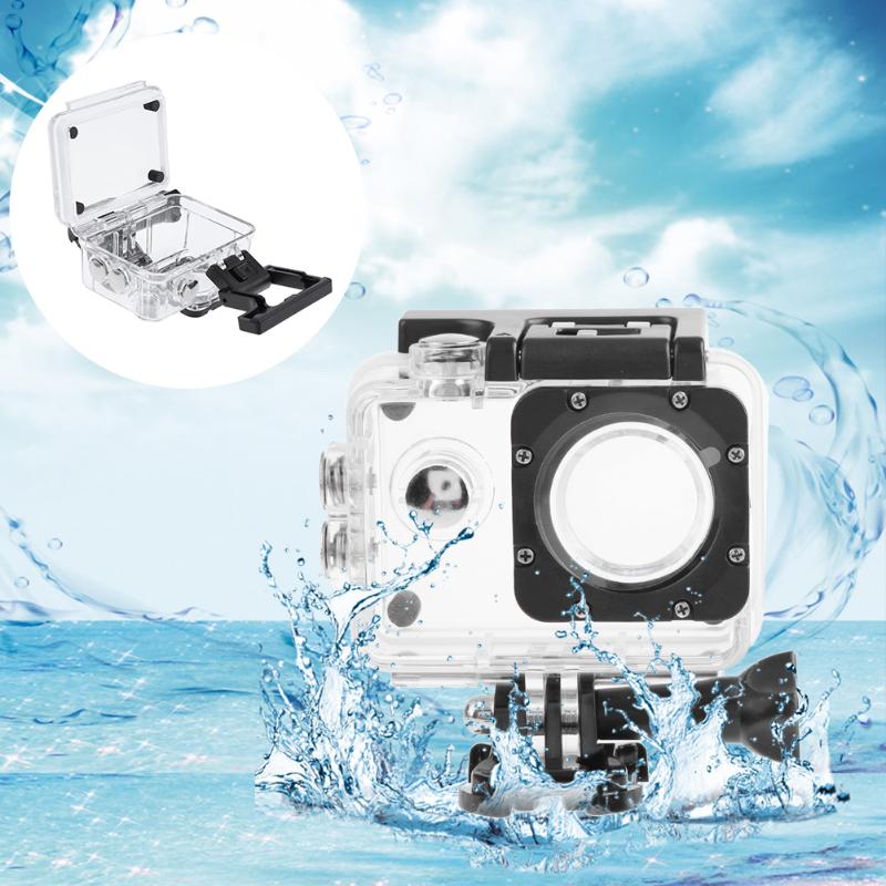 Alloyseed Sport Camera Beschermhoes 40M Onderwater Waterdichte Behuizing Case Voor Sjcam SJ4000 Wifi SJ4000 Plus Eken H9 Duiken