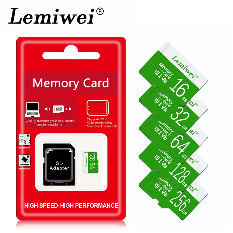 Micro sd tf kaart geheugenkaart 128gb 256gb trans flash kaart voor  mp3/mp4 hoge snelheid geheugenkaart 8gb 16gb 32gb microsd kaart