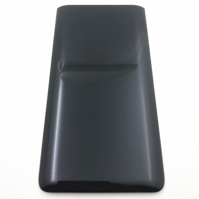Per Samsung Galaxy A80 A805F coperchio batteria posteriore coperchio alloggiamento vetro sportello posteriore custodia per Samsung A80 coperchio batteria: Black
