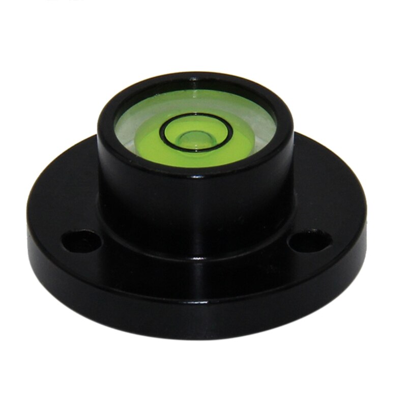 Metal Circular Angle Spirit Bubble Spirit Level 28mm Diameter Surface Level Bulls Eye Bullseye Round Green/White Liquid