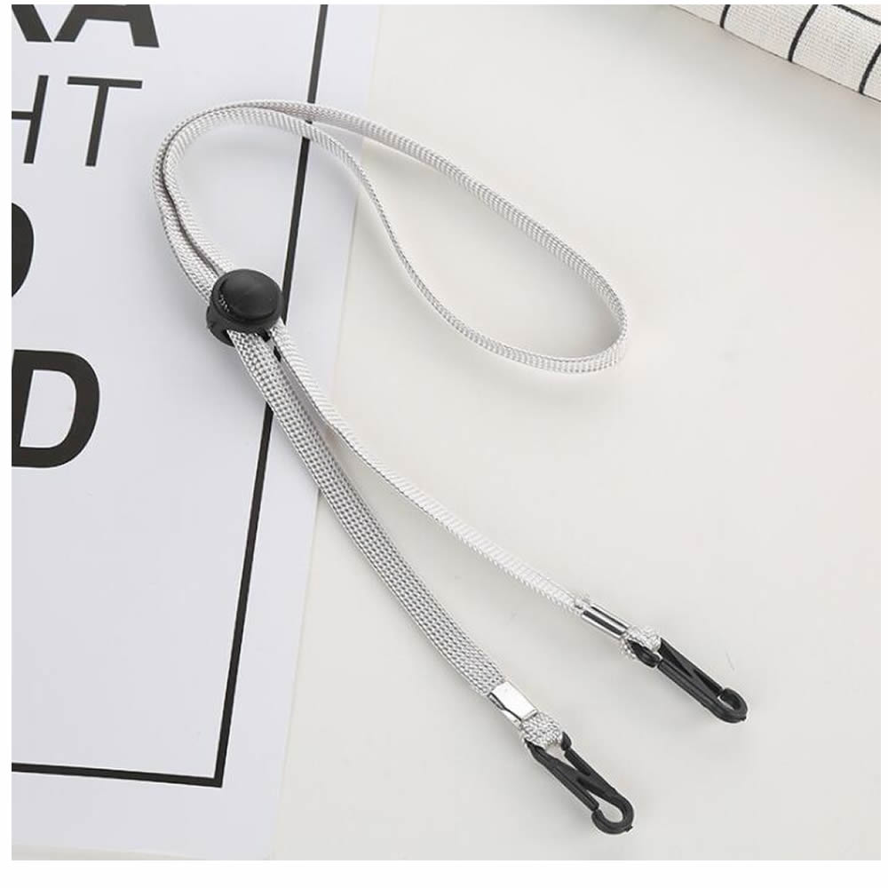 New1/5 Pcs Flexibele Verwisselbare Elastische Hoed Kin Cord Bandjes Verstelbaar Koord Bevestigingsmiddelen Voor Outdoor Sport Wandelen Vissen Zon hoeden