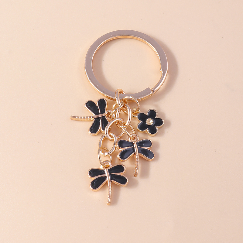 Mooie Email Panda Sleutelhanger Dier Sleutelhanger Voor Mannen Vrouwen Sleutelhanger Handtas Hangers Charme Diy Kid 'S Sieraden: TRANSPARENT