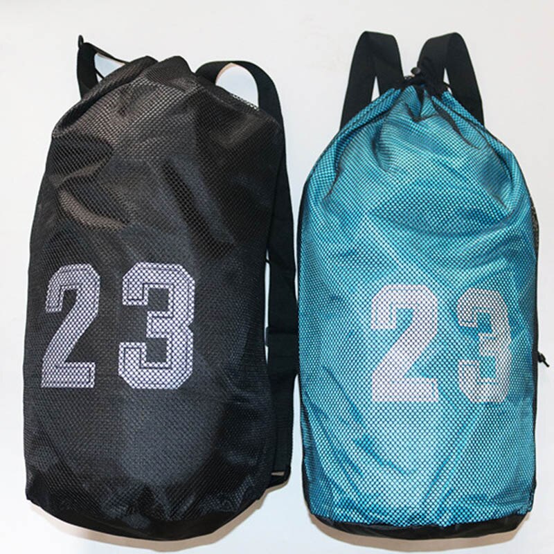 Sport Ball Rucksack Basketball FußBall Lagerung Netz Tasche Ausbildung Ball Gittergewebe Tasche WHShopping