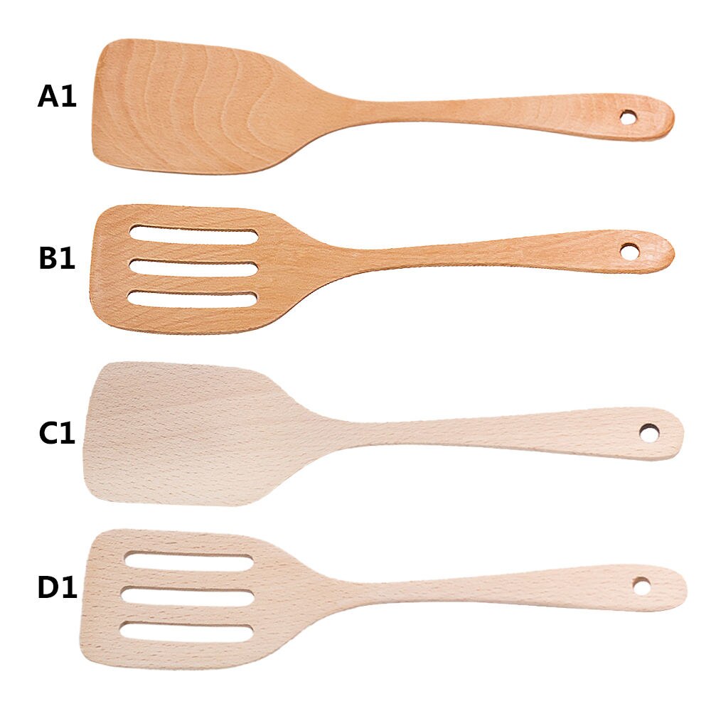 Pala de madera de bambú para cocina, utensilios de cocina PARA CENA, palas, torneros, cuchara de arroz, utensilios de cocina, 1 ud.