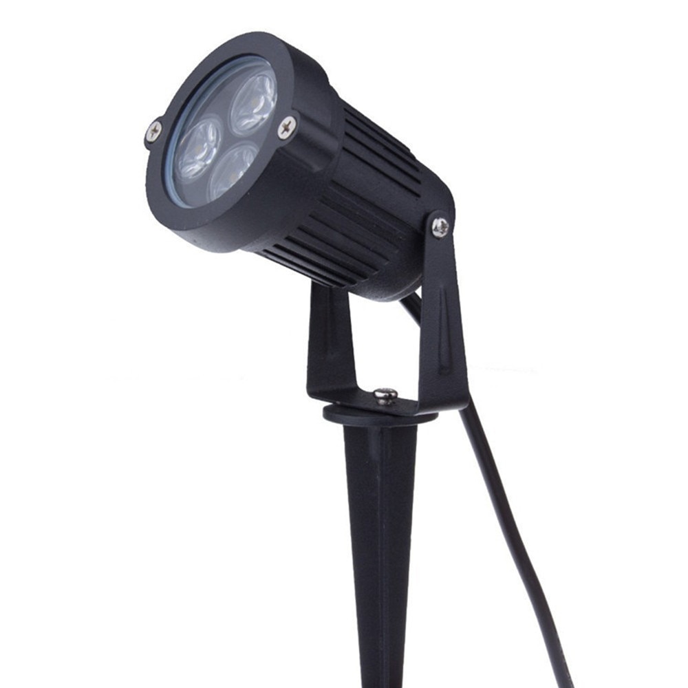 12v utomhus led gräsmatta lampa trädgårdslampa 9w ip65 vattentäta gröna varmvit led spike path lampa för trädgårdsbelysning