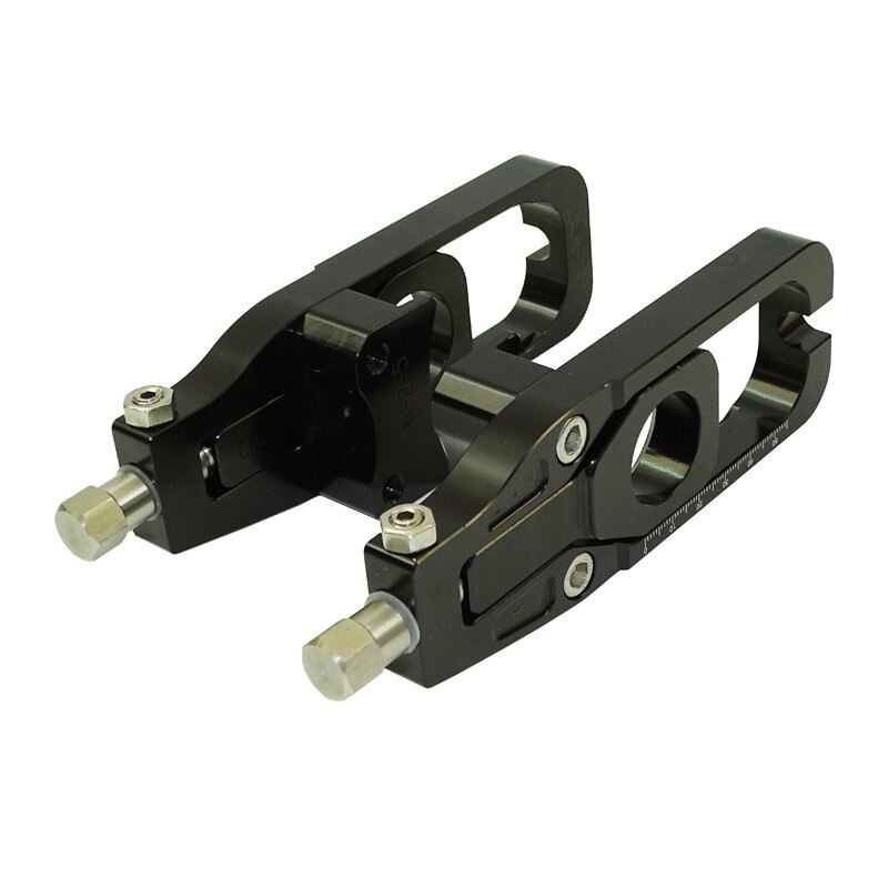 waase Motorcycle Chain Adjusters Tensioners Catena For Kawasaki Ninja ZX-6R ZX 6R 636: Black