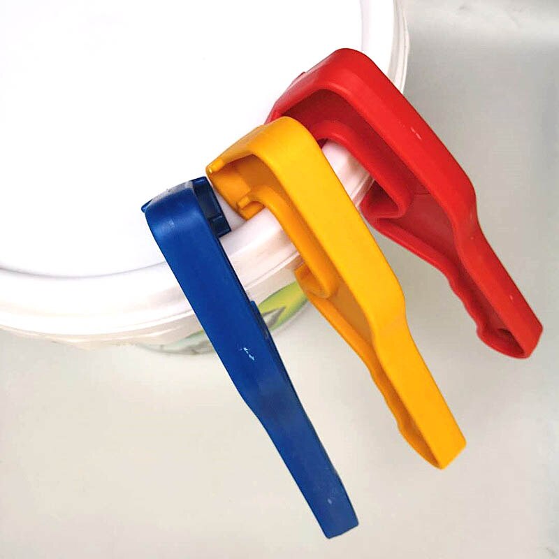 2Pcs Verf Emmer Opener Plastic Gallon Honing Emmer Emmer Verf Vat Deksel Blikopener Deksels Remover Schilderen Gereedschap Thuis gadgets