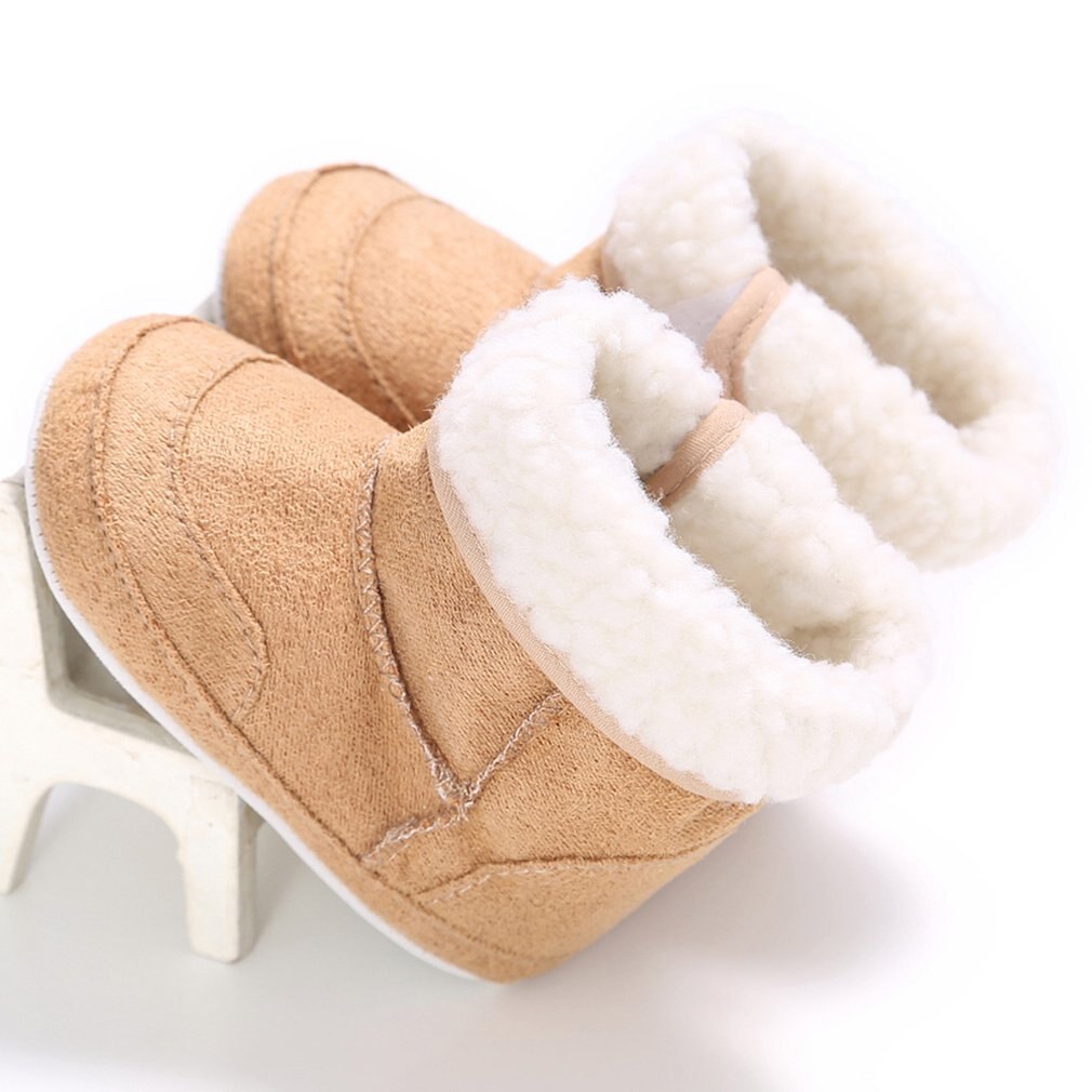 OUTAD Neue Baby Schuhe Baumwolle Prämie Weiche Sohle Booties Für Mädchen Anti-Unterhose Warme Winter Säuglings Kleinkind Schnee stiefel 7 Farben