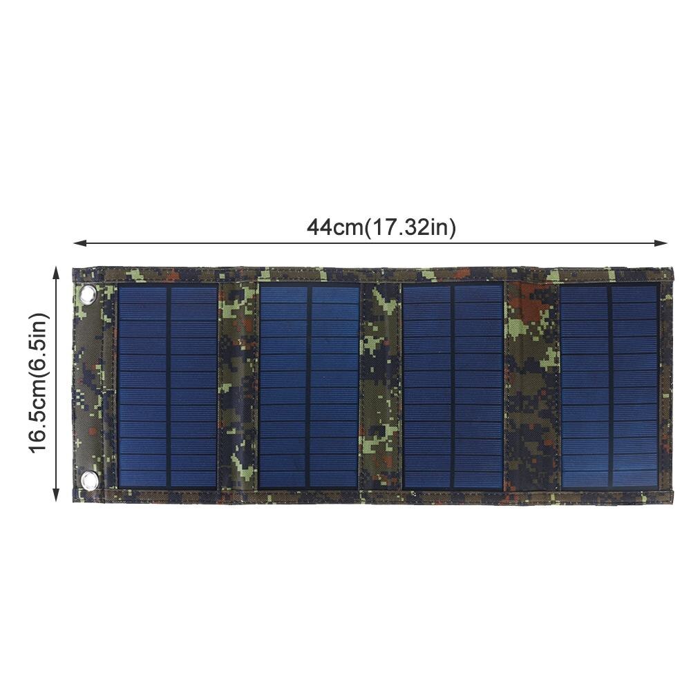 Foldable Solar Panel 60W Sun Power Solar Cells Charger Battery 5V USB Protable Solar Panels for Smartphone Camping