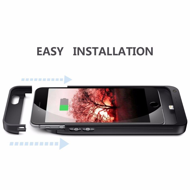 NENG High Capacity 4200mAh Battery Case for iPhone 5 5C 5S SE Portable Fast Charger Backup External Power Bank