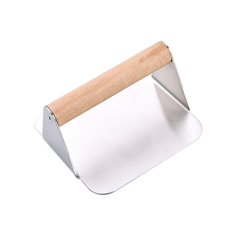BS-VOG Burgerpers 15,7 cm, roestvrijstalen Burger Smasher met