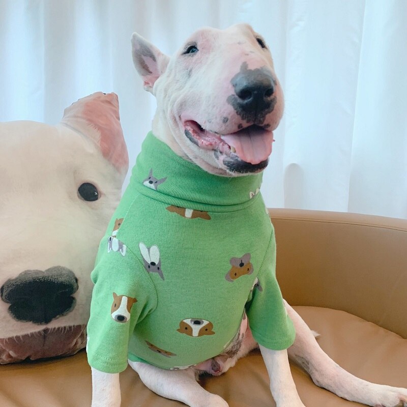 Hond Kleding Groen Kalf Patroon Hond Compassionate Hond Pyjama Geschikt Voor Grote Hond Puppy Kat Shirt