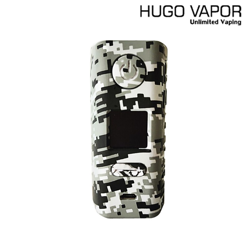 Hugo Vapor Rader Eco 200W Box Mod Powered by Dual 18650 Batteries 0.96"inch Square OLED Screen Diaplays vape mods 100% Original