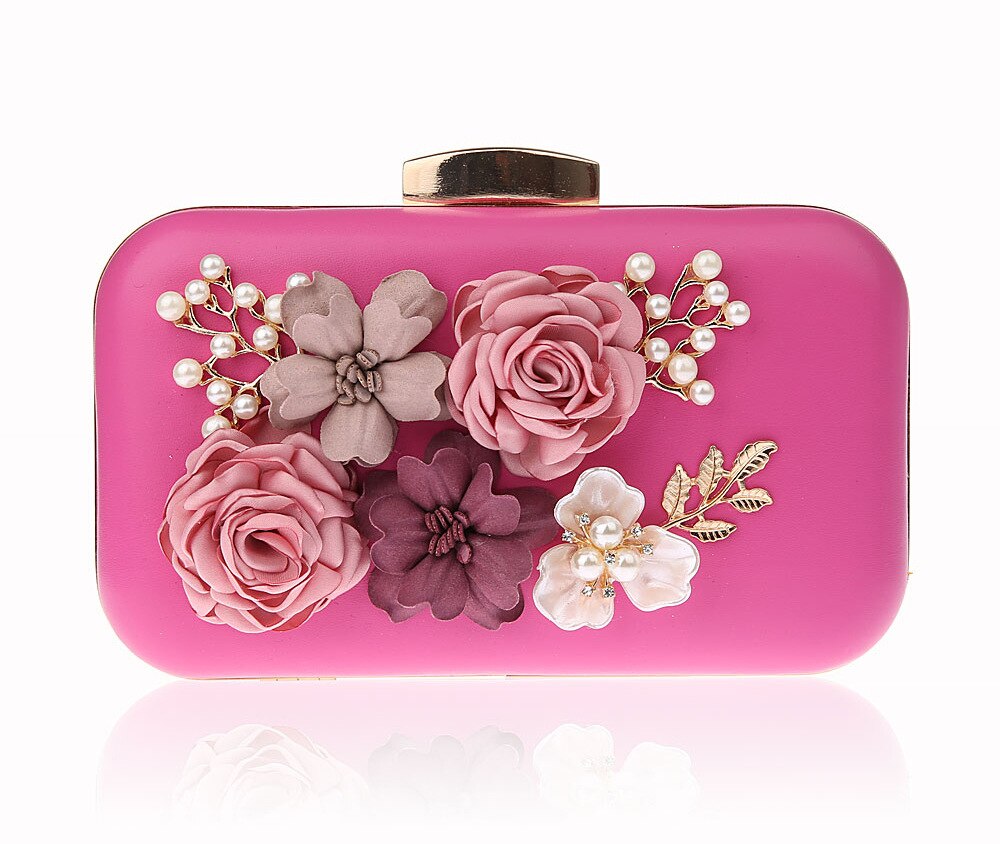 2022 Vrouwen Clutch Bag Dames Zwart Avondtassen Dames Koningsblauw Dag Koppelingen Portemonnees Vrouwelijke Roze Bruiloft Tas WY148: Rose