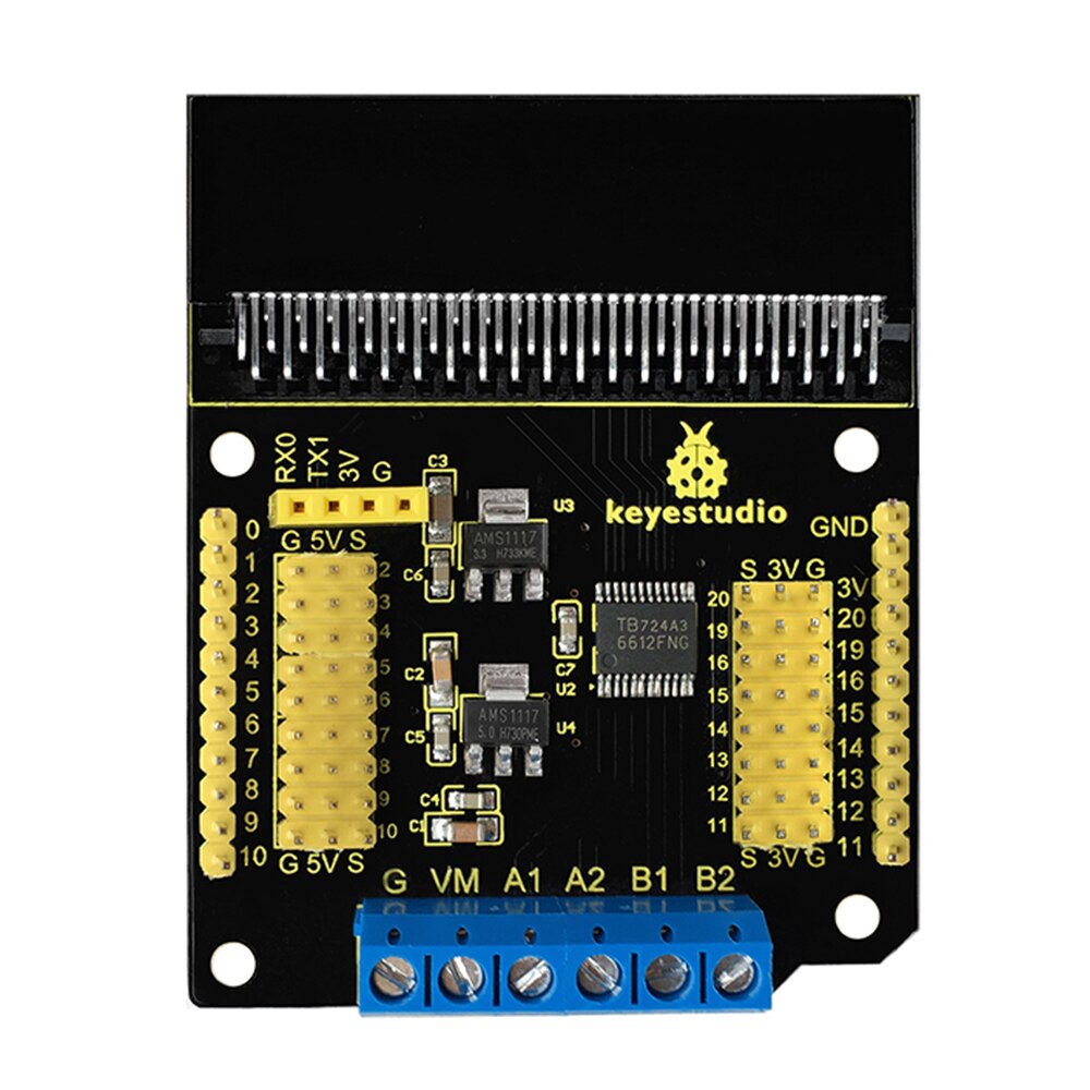 Keyestudio micro bit Motor Drive Breakout Board Shield per Micro : Bit