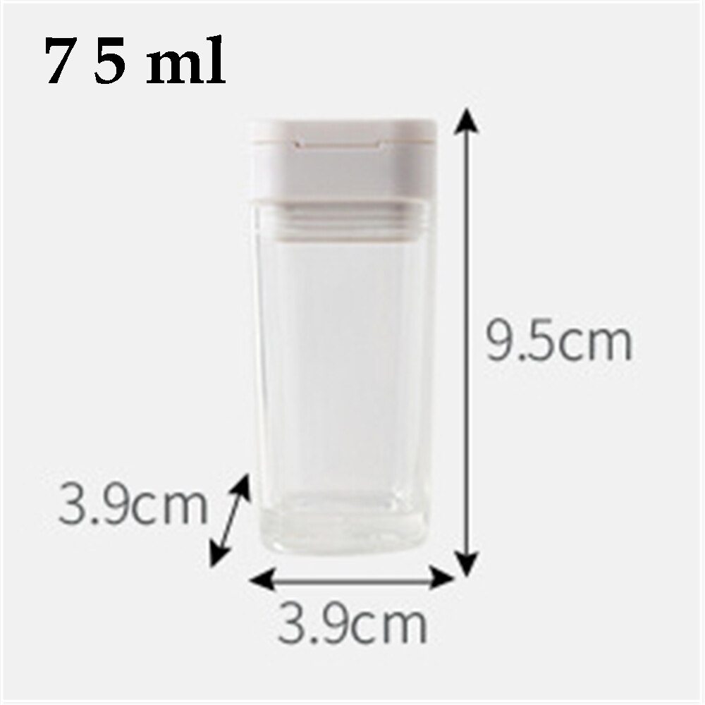 208pcs Spices Food Label Stickers Jars In French For Bottle Container Can Storgae Box Kitchen Drawer Cabinets Shelves Organizer: 75ml jar for powder