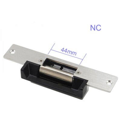 Elektrische Strike Lock No Nc Unlock Fail Secure Fail Safe Elektronische Sloten Voor Rfid Deur Toegangscontrole Systeem: Wide mouth-NC