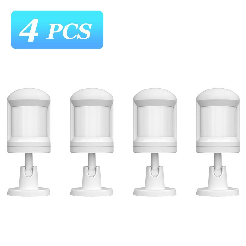 Tuya Zigbee Motion Sensor 170° Angle infrared Detection Smart Life APP remote Alarm Work With Alexa Google assistant smart home: Bundle4