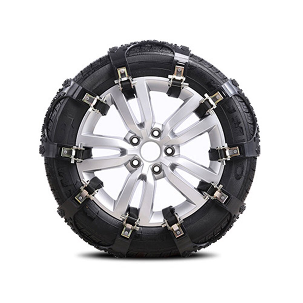 Winter Auto Sneeuwketting Banden Universele Multifunctionele Auto Off-Road Voertuig Suv 'S Sneeuw Band Keten
