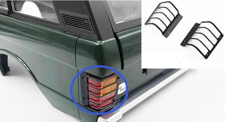 Wielen/grille/spiegel/bumper/voorbumper 1/10 schaal rc speelgoed vrachtwagen rover arrangement 4wd optionele onderdelen: Achterrooster
