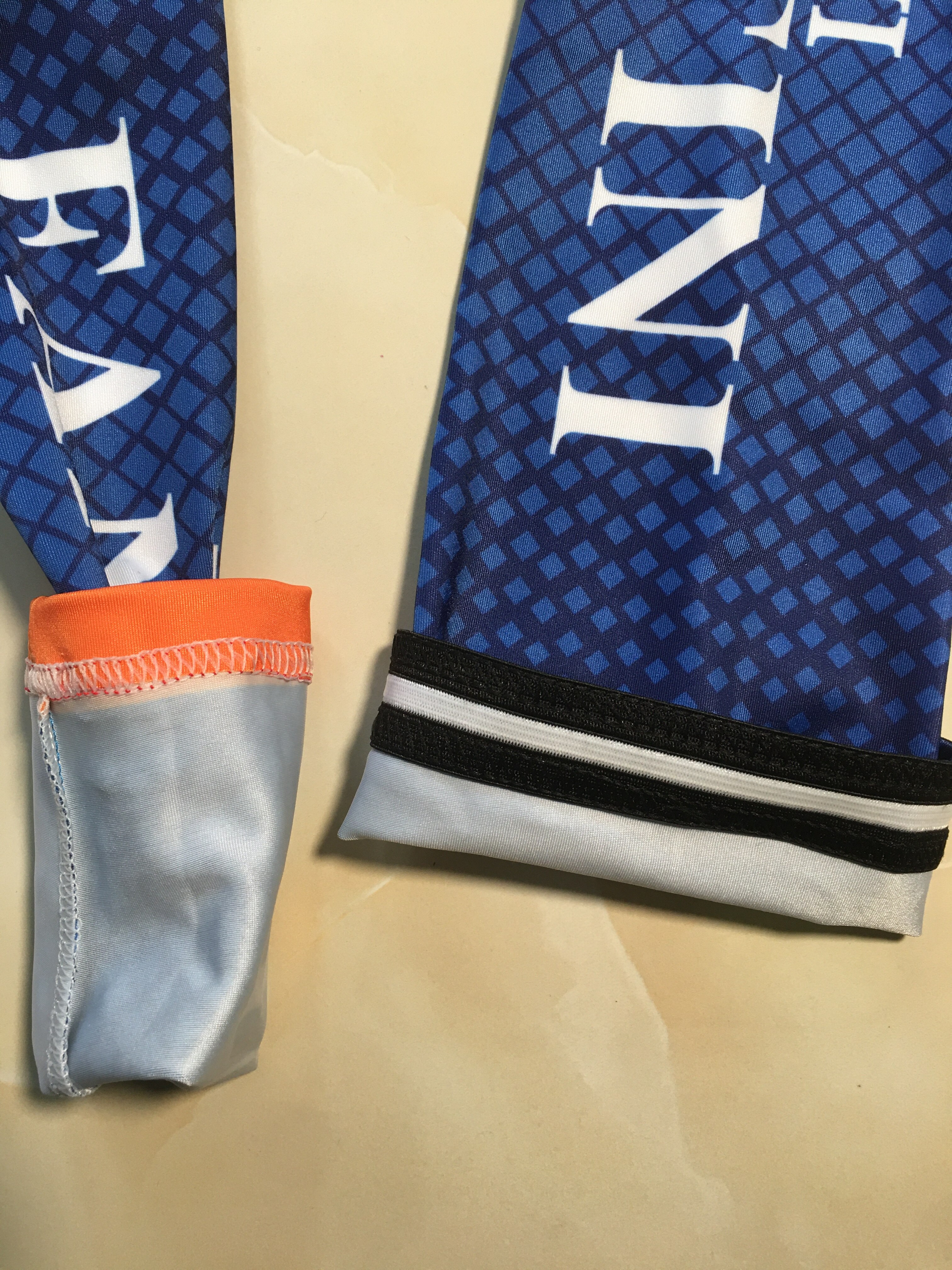 VINI Fantini – couvre-bras de cyclisme bleu pour hommes et femmes, à séchage rapide, manchettes de sport