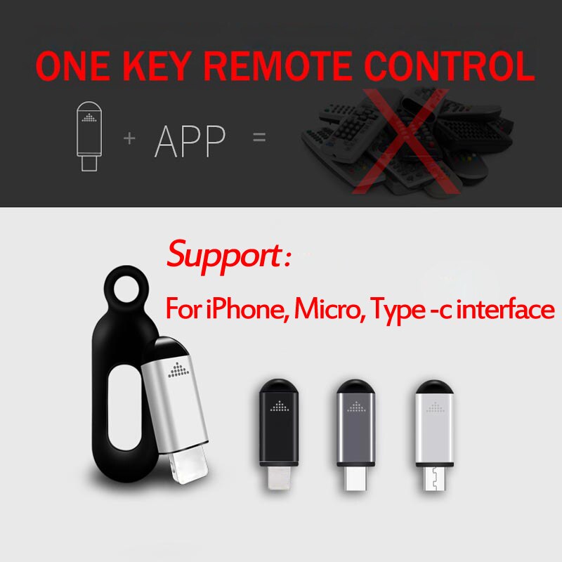 Suntaiho infrared usb c remote for iphone Samsung Xiaomi Mini Smart IR Controller phone Adapter for TV aircondition refrigerator