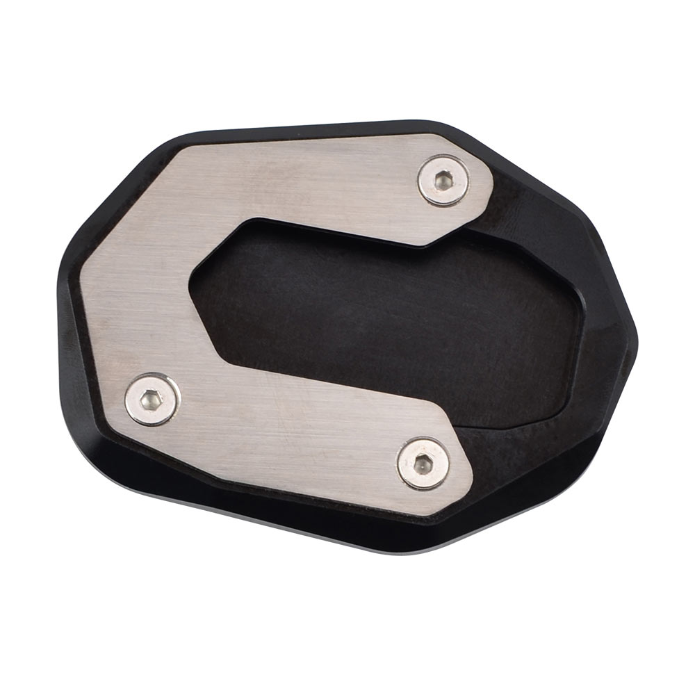 Kickstand Side Stand Plate Pad For Ducati Scrambler 800 Café Racer Classic Icon Urban Enduro Flat Sixty2: black