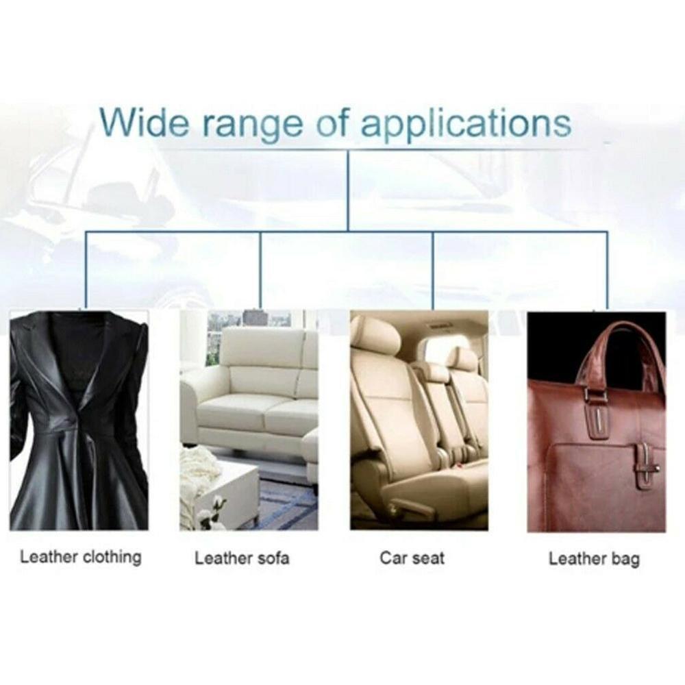 thumbnail image 2 of Leather Refinish Color Dye – Medium Brown, 4 Oz – For Sofa, Handbag, Shoes 2 of 4
