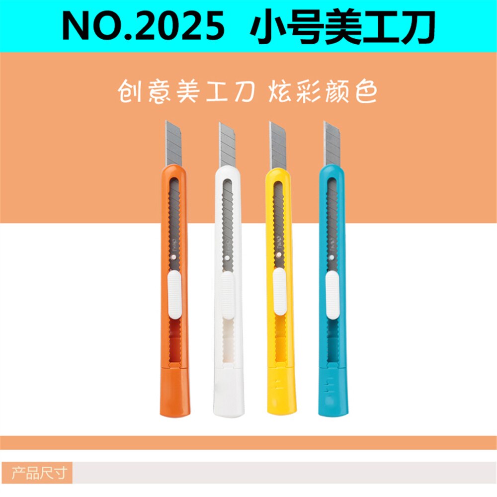 4 stuks zinklegering stanleymes papiersnijder scheermesjes school- en kantoorbenodigdheden