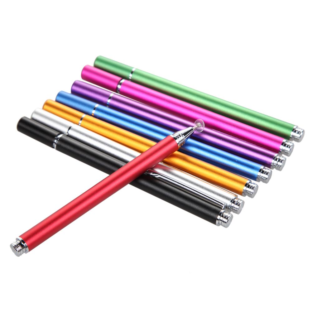 Fine Point Round Thin Tip Capacitive Stylus Pen For iPhone iPad Samsung