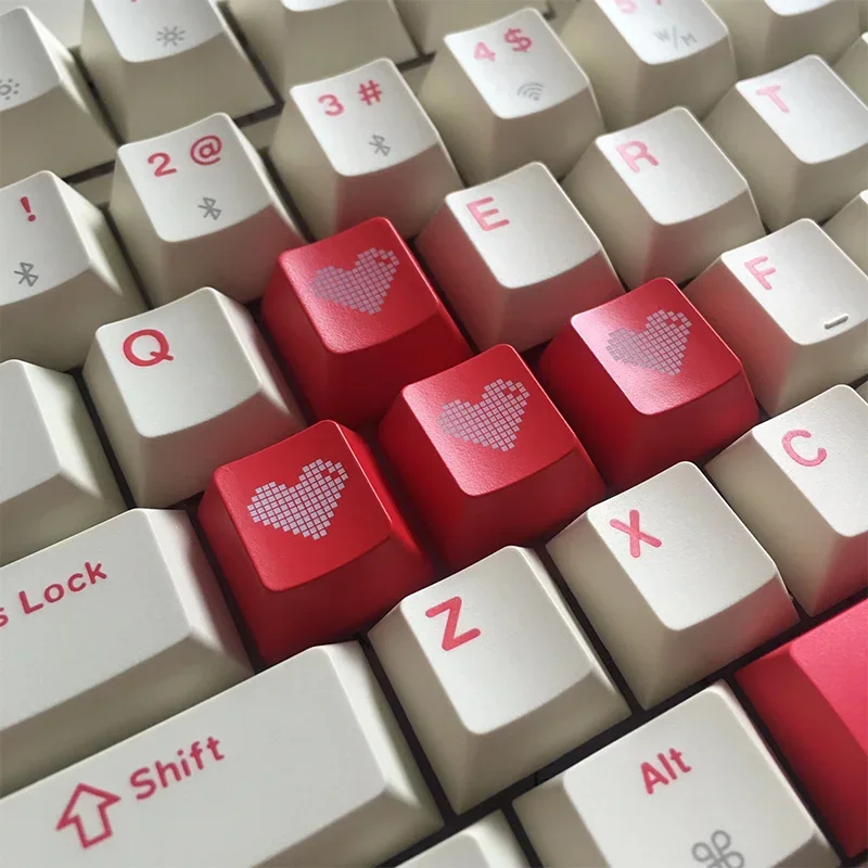 NPKC czerwony czarny nowość Keycaps ABS podświetlany klucz Czapki ESC WASD strzałka OEM profil klucz czapka dla mechaniczny klawiatura zwyczaj Keycap