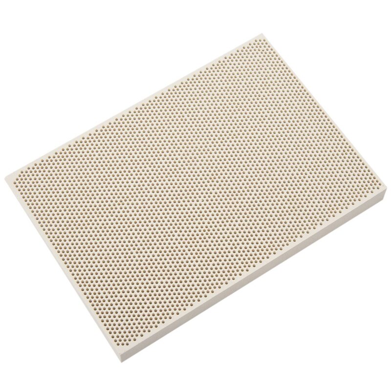 3X Ceramic Honeycomb Soldering Board Heating For Gas Stove Head 135X95x13mm