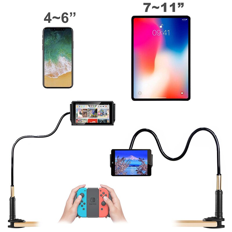 Soporte de cocina de brazo largo para tableta, para Samsung, Ipad Air, Mini Xiaomi Kindle de 4,0 A 11 pulgadas