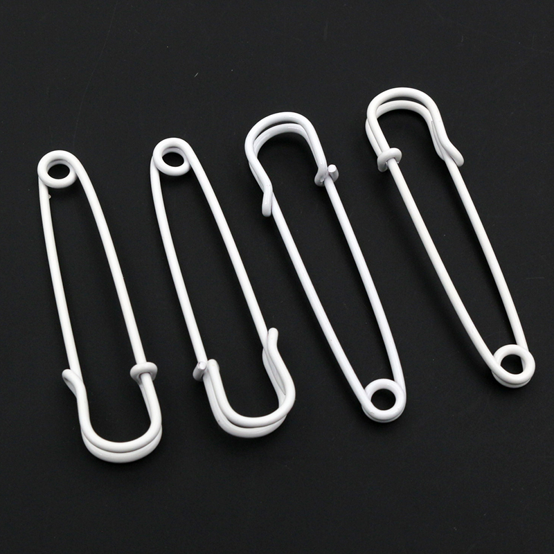 10 pzas, alfileres de seguridad de 50x13mm, broche de Metal, alfileres de costura para ropa, pines de costura para etiquetas, manualidades, accesorios para hacer joyas: green