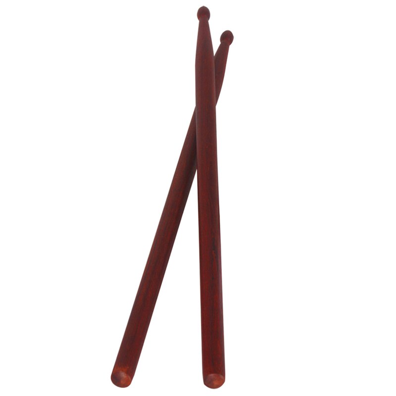 2 Stuks Lichtgewicht Drum Sticks Rood Hout Muziekinstrumenten Drum Sticks Percussie Accessoires