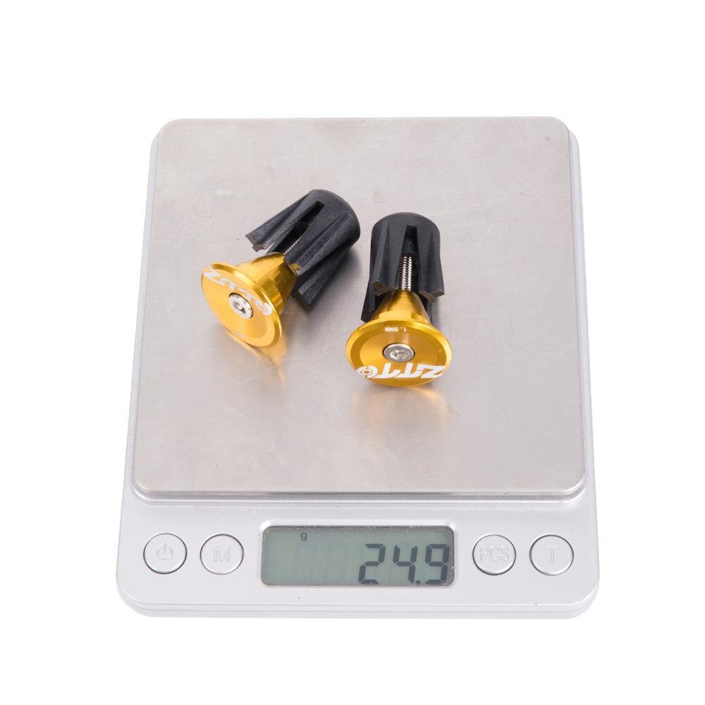 1 Paar Fiets Handvat Plug Fiets Aluminium Cnc Stuur End Pluggen Mouw Plug Stuur Plug 24Mm