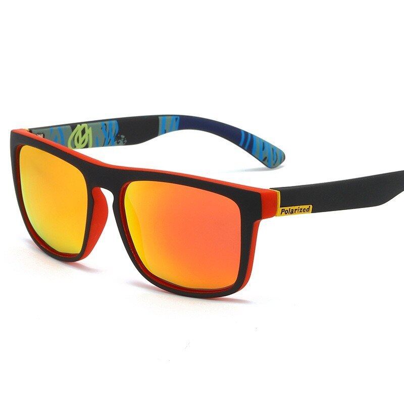 Lunettes de soleil polarisées carrées Anti-UV pour hommes et femmes, classiques et universels, cyclisme, sport