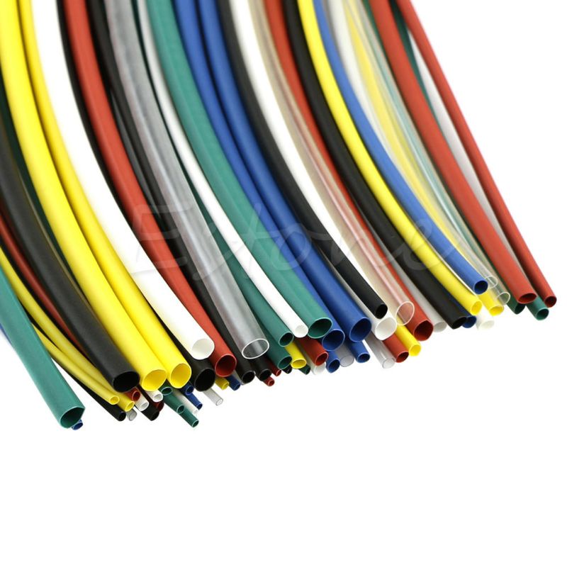 70Pcs Assortiment 2:1 Krimpkous Tube Hoezen Wrap Wire Cable 5 Size