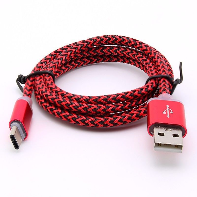 1~3m Type-C USB C Charger Cable Charging for Samsung Galaxy A20 A20E A30 A40s A50 A60 A70 A51 A71 M10 M20 M30 M40 S10 NOTE 9: Red / 1m