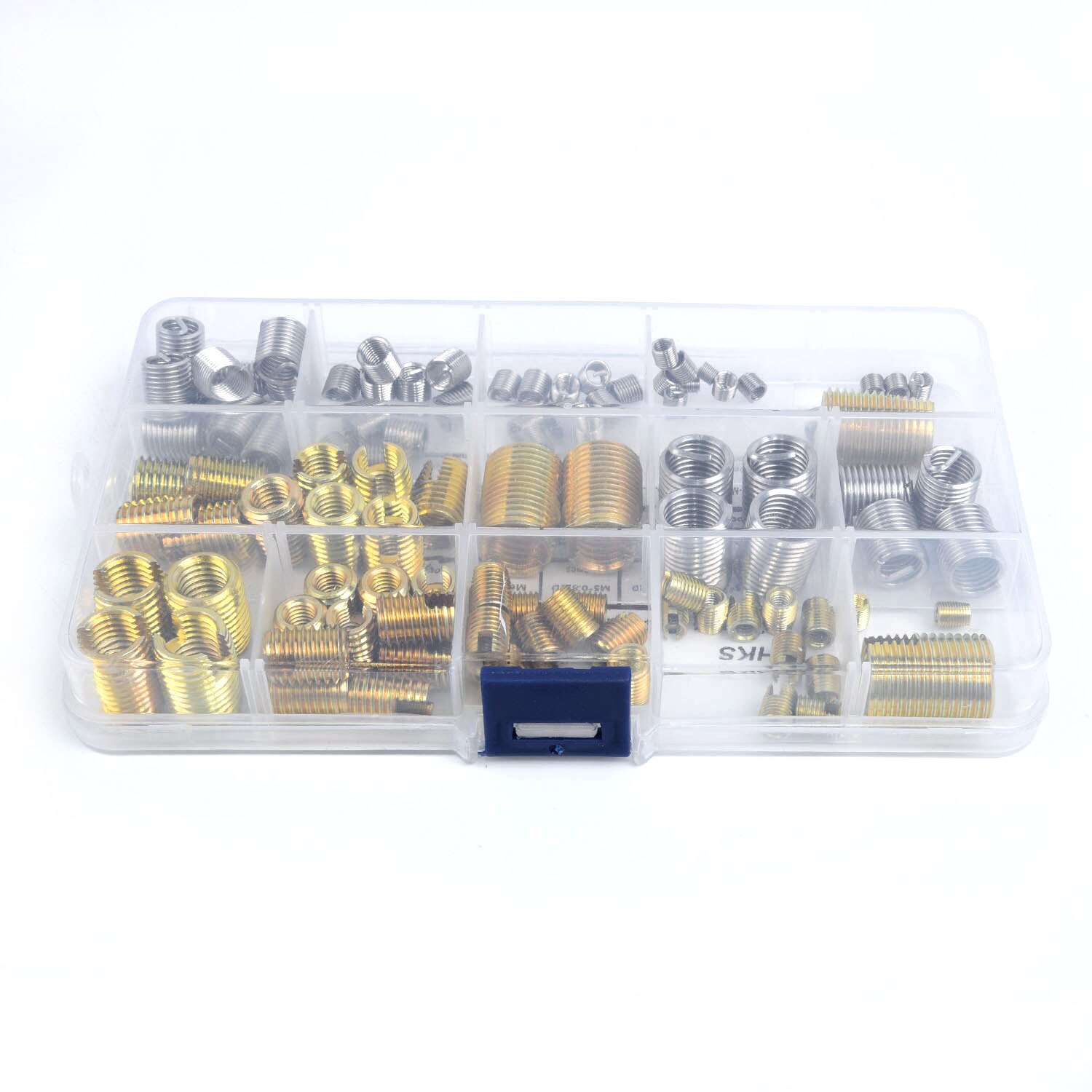 116Pcs/set Steel Wire Thread Insert And Self Tapping Thread Repair Tool Kit Set With Case Assembly Tool M3 M4 M5 M6 M8 M10 M12