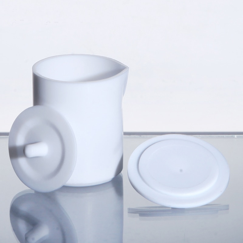 1pc Laboratory PTFE Beaker with cap Teflon beaker Laboratory Equipment Perfect 30ml-5000ml