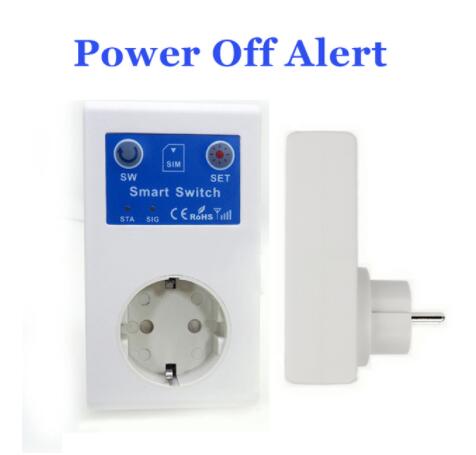 NEWEST 16A GSM Socket SMS APP Power On Off Alarm Outlet Relay Smart Switch Remote Control Intelligent Temperature Sensor Control: A