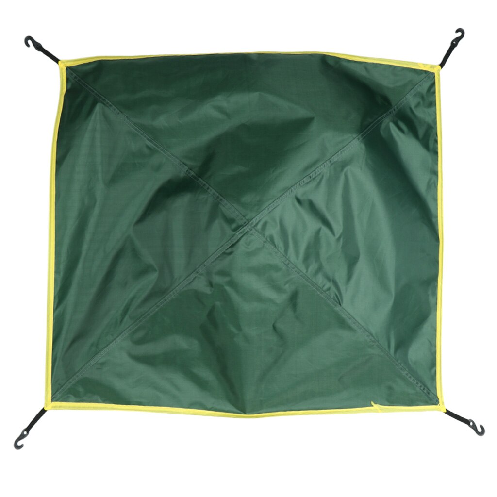 Ultralette regnbue tarp vandring camping telte regn flue udskiftning solcreme: Militærgrøn