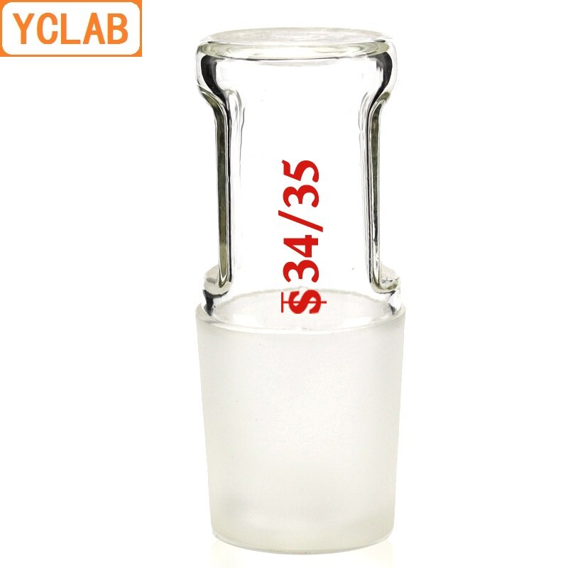 YCLAB Glass Stopper Hollow 14/23 19/26 24/29 29/32 34/35 40/38 Standard Ground Mouth Laboratory Chemistry Equipment