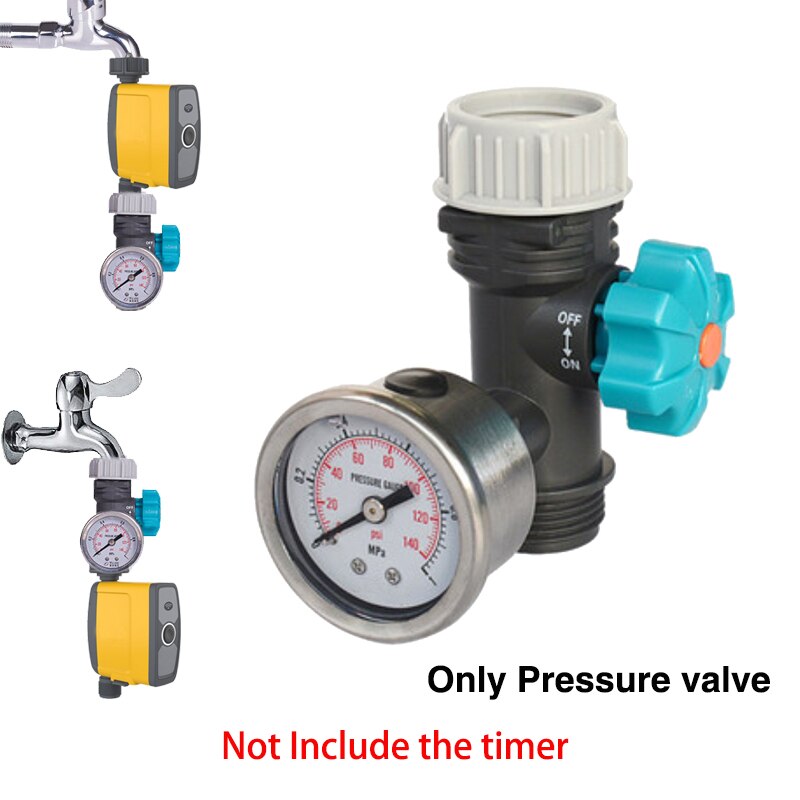 Soil Moisture Sensor WIFI Tuya Smart Home Garden Automatic Water Timer Irrigation System: pressure valve