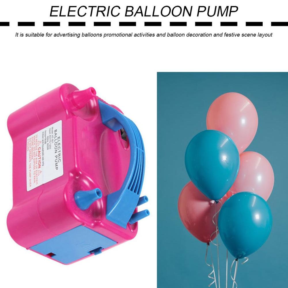 Electric Balloon Pump 220V Air Blower Ballons Party Decoration Pump for Balloons Portable Baloon Machine Not Helium EU/US plug