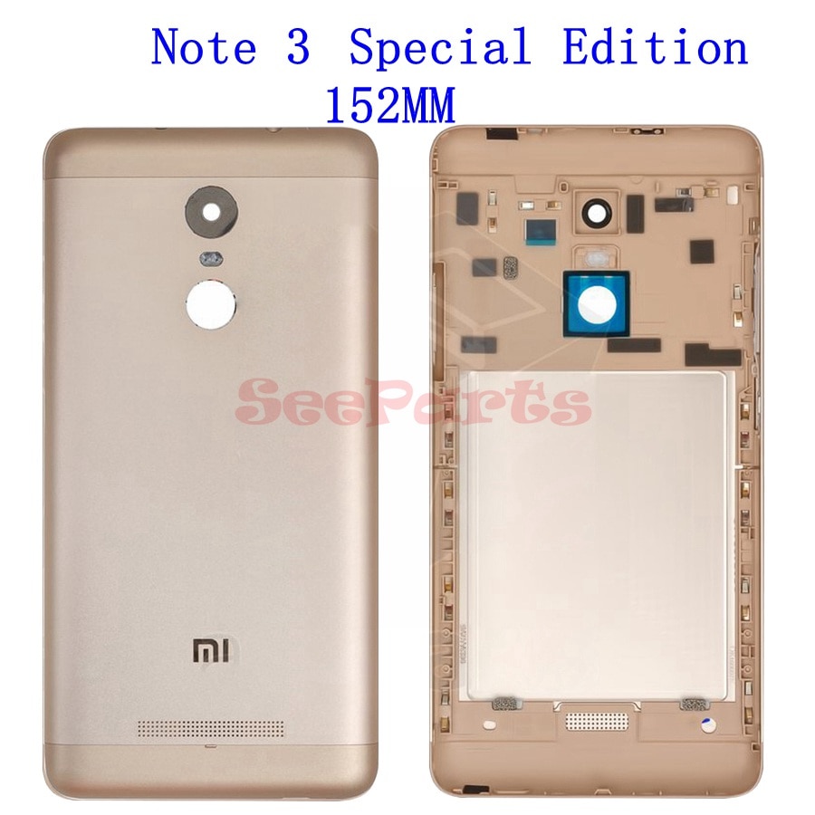 Para xiaomi redmi nota 3 150mm capa de bateria redmi nota 3 pro volta da bateria capa porta habitação caso global volta habitação